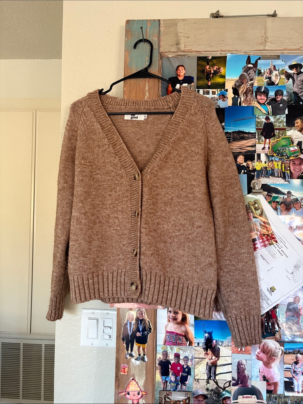 For Good sweater.